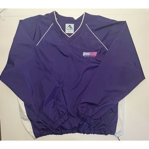 Purple wind breaker Size: L
